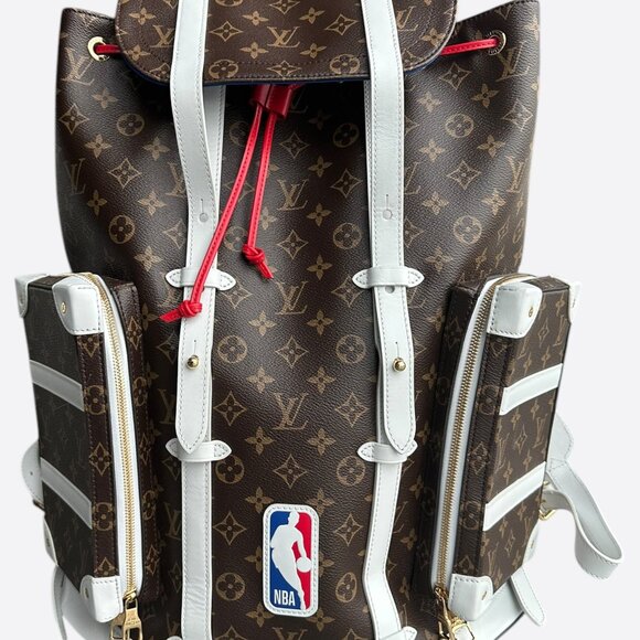 Louis Vuitton NBA Brown Monogram Christopher Backpack - Picture 1 of 6
